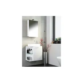 Möbel Kraft Badkombination 52 x 63 cm Weiß