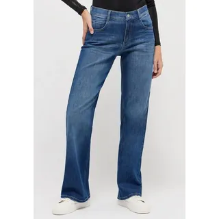 Angels Jeans Liz mit Relaxed Fit in Mittelblau-D42 / L28