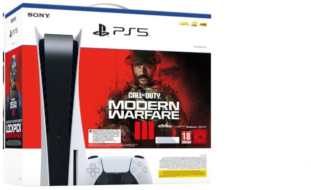 Preisvergleich Produktbild Playstation 5 Disk-Edition (inkl. Modern Warfare III) weiß