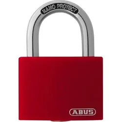 AV-Vorhangschloss T65AL/40, Aluminium leicht massiv rot
