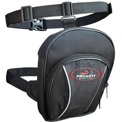 Beintasche PROANTI, schwarz, Taschen, Kunstfaser, Motorrad Beintasche