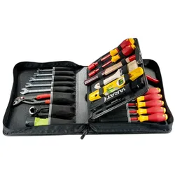 PARAT 5650040061, Schwarz, Kunstleder, 26 Taschen, Staubresistent, 300 mm, 50 mm