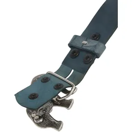 rettungsring gürtel Gürtel Leder blau 105