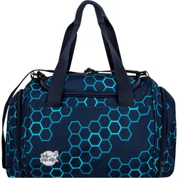 Sporttasche MCNEILL "Xagon", Kinder, Gr. B/H/T: 45cm x 27cm x 26cm, xagon, Polyester, Taschen, für Schule, Sport und Freizeit