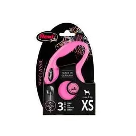 flexi New Classic XS Seilleine 3m Pink