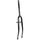 Hulzebos Cycle Parts Gabel Feste Hydrid 28 Zoll 1 1/8 Zoll 0 mm Schwarz