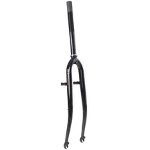 Hulzebos Cycle Parts Gabel Feste Hydrid 28 Zoll 1 1/8 Zoll 0 mm Schwarz