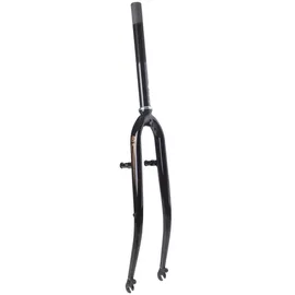 Hulzebos Cycle Parts Gabel Feste Hydrid 28 Zoll 1 1/8 Zoll 0 mm Schwarz