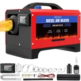 VELPAX Luft Dieselheizung Standheizung,8 kW 12 V Diesel Luftheizung All in One,LCD-Schalterdisplay 12V,Tragbare Dieselheizung für LKW Schnelles Aufheizen Bus,usw,RV Boote.