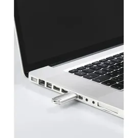 Hama FlashPen Laeta 128 GB silber USB 2.0