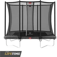 Berg Toys Ultim Favorit Regular 280 x 190 cm inkl. Sicherheitsnetz Grau