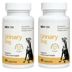 LAB-V Urinary Dog - Unterstützung bei Harnwegsinfektionen bei Hunden 2x45 Kapseln