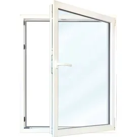 josefmeeth Energiespar-Fenster 76/3 DIN rechts 1 flügelig Dreh-Kipp 100 x 50 cm weiß