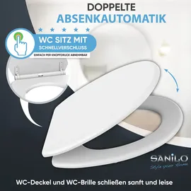 Sanilo Basic mit Absenkautomatik Weiß