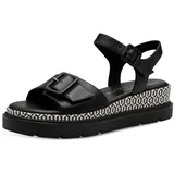 TAMARIS Damen Sandalette in schwarz - Gr. 40