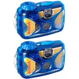Kodak Sport Unterwasser-Einwegkamera mit 800 Geschwindigkeiten, 27 Belichtungsfilm (2er-Pack)