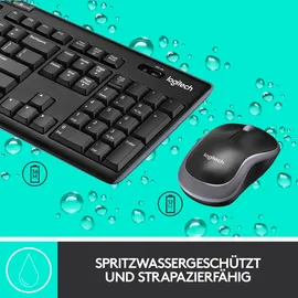 Logitech MK270 Wireless Combo Keyboard US Set