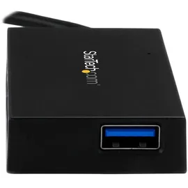 Startech StarTech.com 4 Port USB 3.0 Hub - USB-C zu 4x USB-A - Inklusive Netzteil - Kompakter USB Hub Schwarz