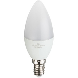 LED 3 Watt Kerzen Form Leuchtmittel 250 Lumen Leuchte Sockel E14 3000 Kelvin Globo 10604