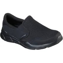 SKECHERS Slip-On Sneaker »Equalizer«, Slipper, Freizeitschuh mit Air Cooled Memory Foam Ausstattung Gr. 48,5, black, , 96759559-48,5