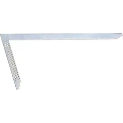 Zimmermannswinkel SOLA ZWZA800 Länge: 80cm Schenkelbreite: 35mm Anreißlöcher: alle 0,5cm