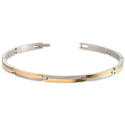 Boccia Damen Armband 03018-02 Titan teil-gelbgoldplattiert