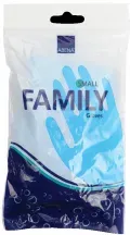 ABENA® Vinyl Handschuhe Family, blau 4364 , 1 Packung = 12 Paar, Größe L