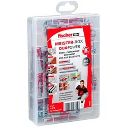 fischer 540299, Schrauben- & Dübelsatz, Holz, 150 Stück(e), Box