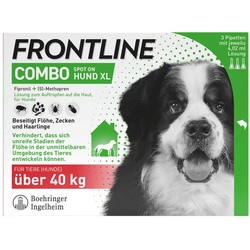 FRONTLINE COMBO Hund & Heim gegen Zecken Flöhe Larven 40-60 kg