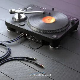 KabelDirekt – 7,5m – Cinch Kabel, Stereo Audio Kabel 2×2 Cinch, bruchfeste Metallstecker & Nylon-Braiding – in Deutschland entwickelt (Koaxialkabel, RCA-Kabel, Subwoofer/HiFi, analog & digital)