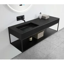 Bernstein Wandwaschbecken 141 x 45 cm