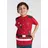 Kidsworld Shirt in rot, | Gr.: 128