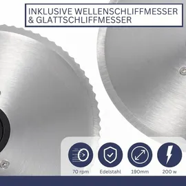 sommertal Allesschneider AS190 DUAL Schwarz