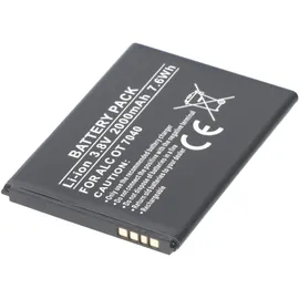 AccuCell Akku passend für Alcatel One Touch Pop C7, TLi019B1 3,8 Volt, 2000mAh