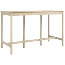 vidaXL Bartisch 180 x 80 x 110 cm Braun