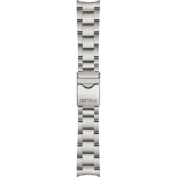 Certina - Titan Ds Action Standard Titan Uhrenmetallband 21mm, Ds Action C605015825 - grau