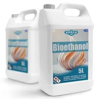 Bioethanol 96,6% 10L | Bio Alkohol Geruchlos 96,6% 2x5L | Bioethanol für Kamin, Tischkamin, Bioethanol Kamin | Bioethanol Geruchlos | Saubere Verb...