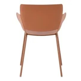 CLP 2er Set Gartenstuhl Alpena I wetterfest und UV-beständig I Metallgestell I Sessel für draußen I Esszimmerstuhl