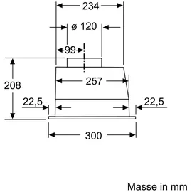 Bosch DLN53AA70 Lüfterbausteine 50 cm