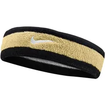 Nike Swoosh Headband 055 - black/team gold/white