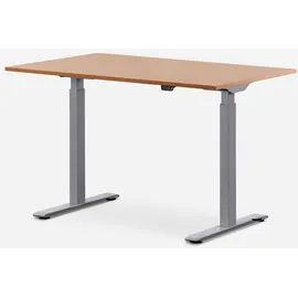 TOPSTAR Schreibtisch E-Table Buche / Grau