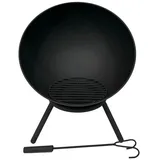 Jet-Line Feuerschale Navaro schwarz lackiert Feuerstelle Feuerkorb