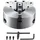 Vevor Drehbankfutter K11-250 250mm Dreibackenfutter HT300-Material 3 Backenfutter Spannbereich 6–250mm 3-Backen, 20Cr, ≥53HRC φ80mm Bohrung Spannfutter Drechselbank Selbstzentrierend