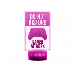 MaxCustom 3D Nachtlicht - Do Not Disturb, Gamer at Work