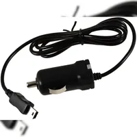 Powery KfZ-Ladekabel mit integr. TMC-Antenne 12-24V für Navigon 70