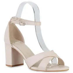 Damen Klassische Sandaletten in Beige