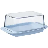 Mepal Butterdose BREAKFAST, 17 x 9,8 cm - Blau - Transparent - Kunststoff