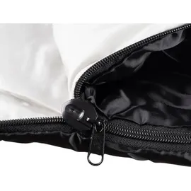 TRIZAND 21084 2-in-1-Schlafsack, 210 cm, schwarz - Schwarz/Grau