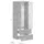 Saphir Quickset Badschrank 50 x 136,1 x 33 cm Braun