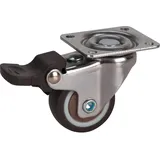 Möbelrolle mit Feststeller Ø 32 mm